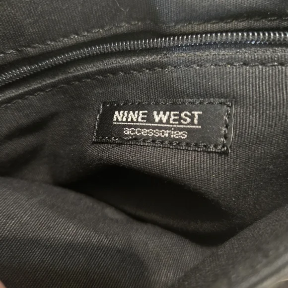 Nine West Black Crossbody Flap Bag - Picture 2 of 4